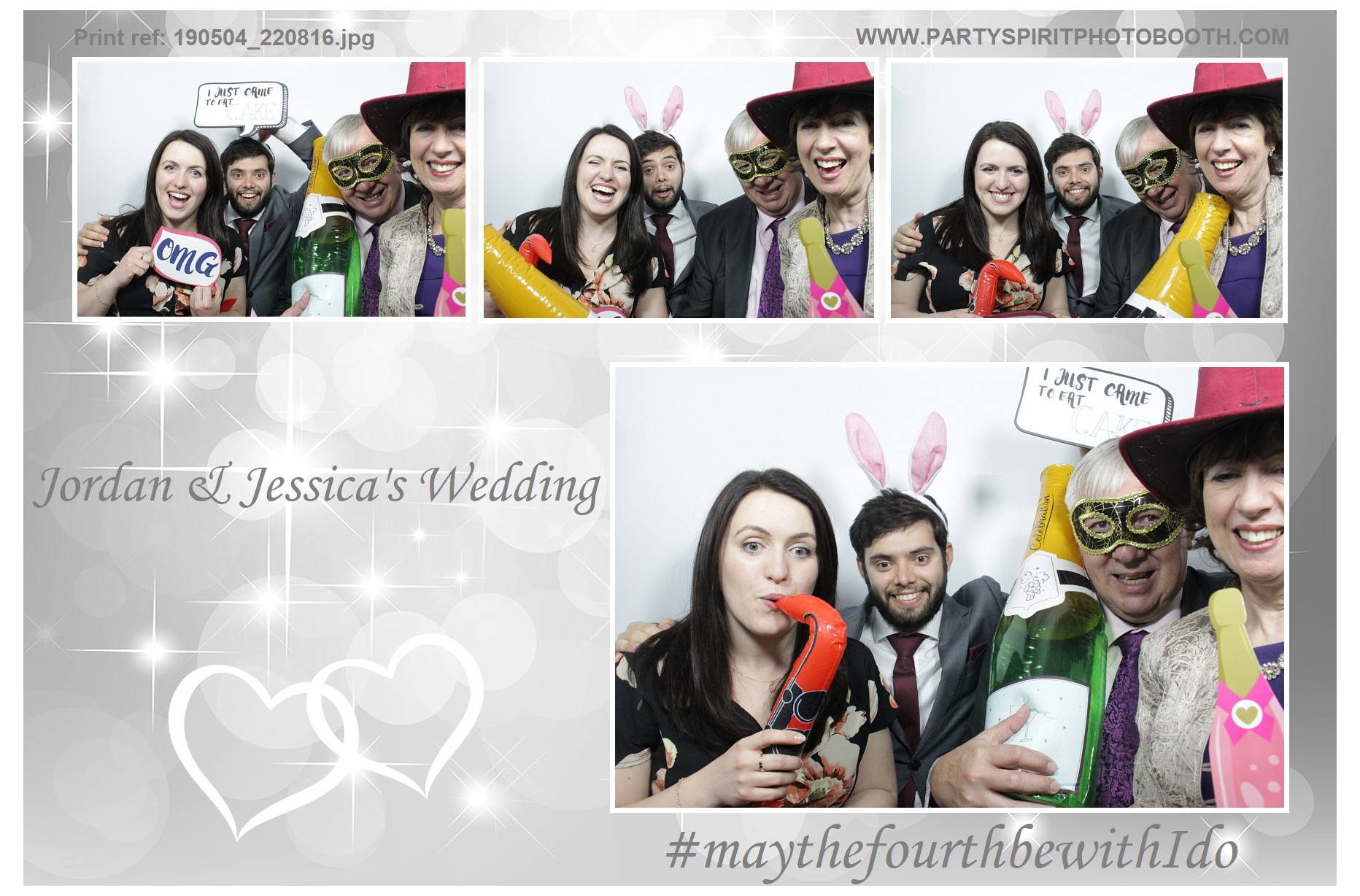 Jordan and Jessica's Wedding | View more photos from the event at gallery.partyspiritphotobooth.com/u/PartySpiritPhotoBooth/Jordan-and-Jessicas-Wedding
